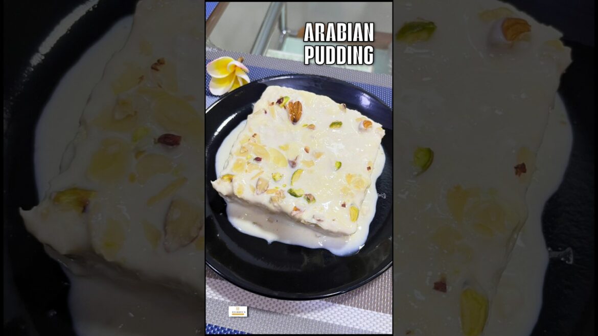 Arabian Pudding Recipe | Arabian Dessert | Arabian Bread  Pudding Recipe You Need to Try Now #shorts