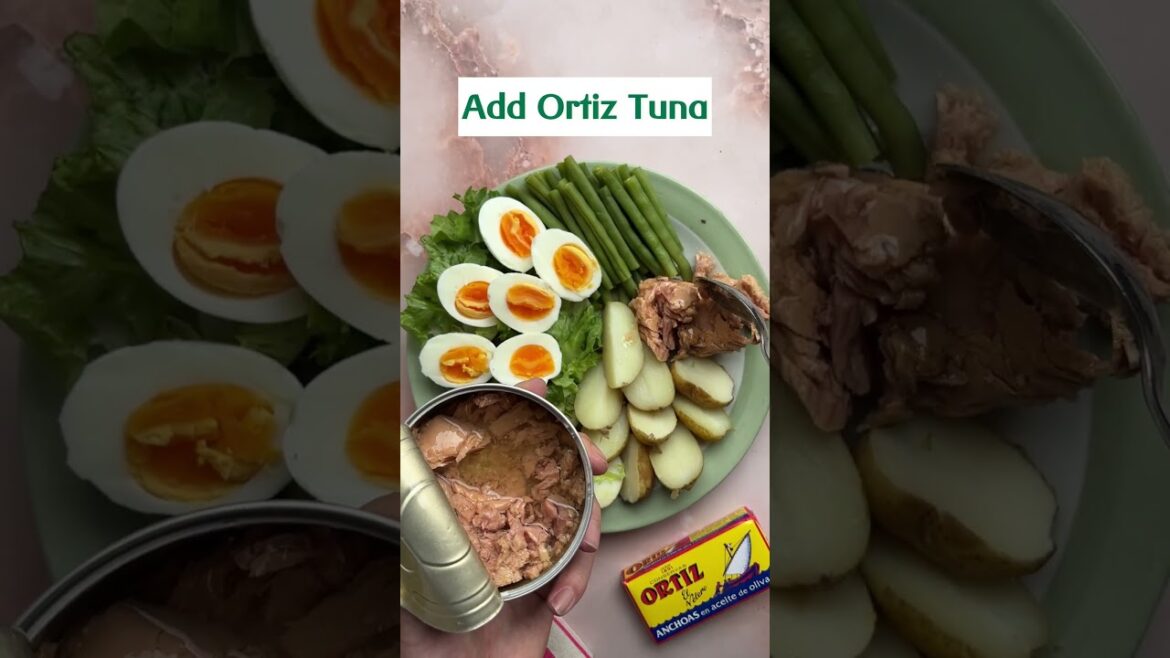 Nicoise Salad! #recipe #fishrecipe