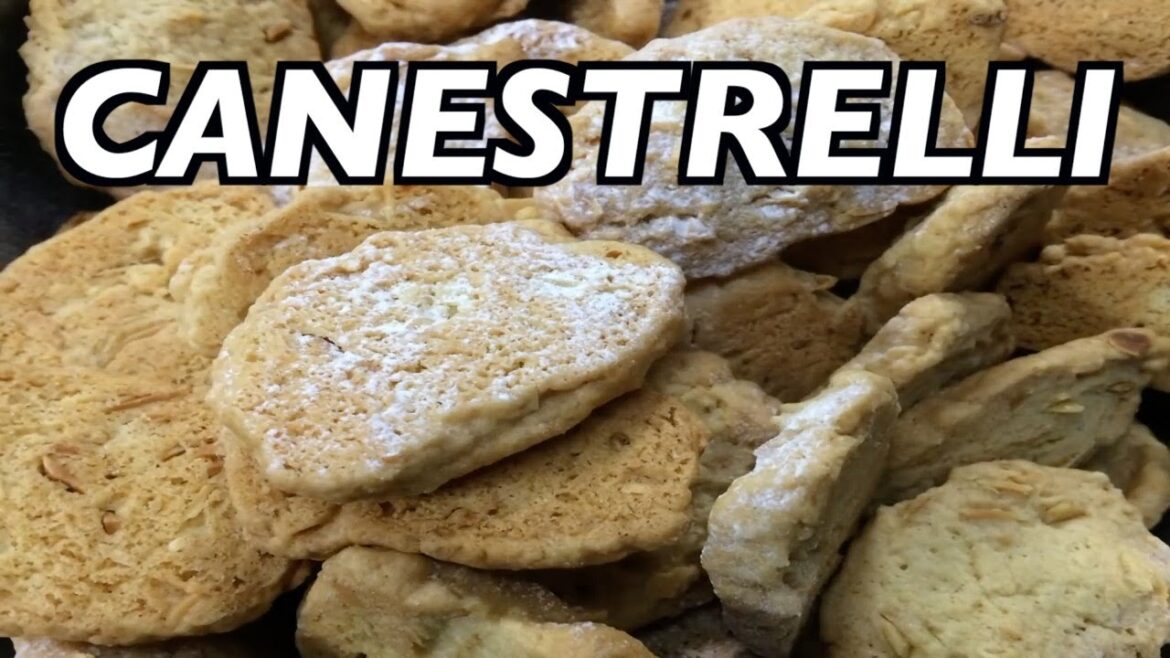 Canestrelli is a wonderfully delicious Italian Cookie "Biscuit" with flaked almond with chef Julien.