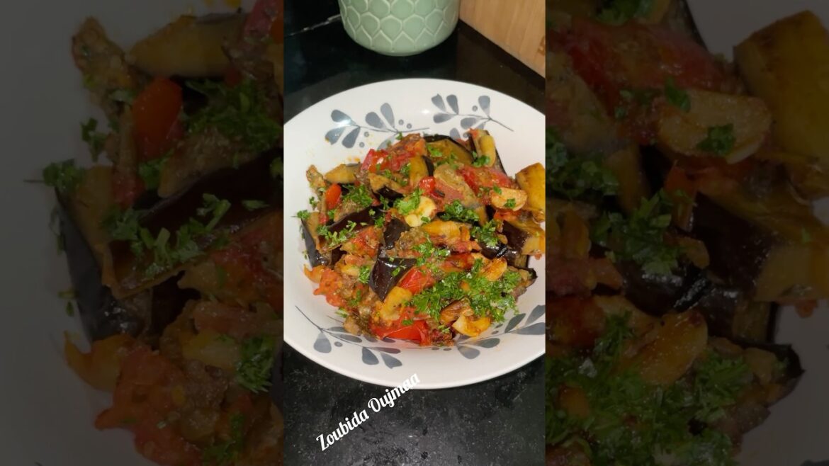 سلطة الدنجال المشوية على الطريقة المغربية ✨