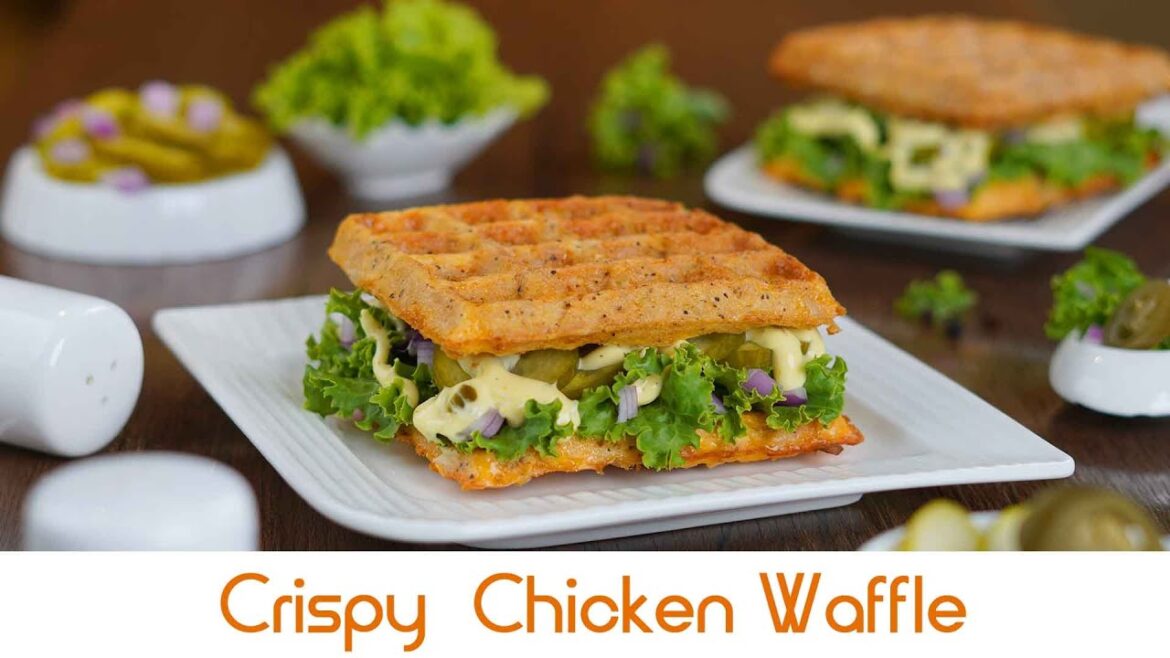 Crispy Chicken Waffle Crispy Chicken Waffle