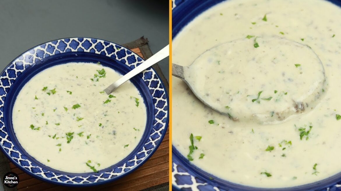 Creamy Mushroom Soup with Béchamel Sauce | Best Comforting Soup Recipe Creamy Mushroom Soup with Béchamel Sauce | Best Comforting Soup Recipe