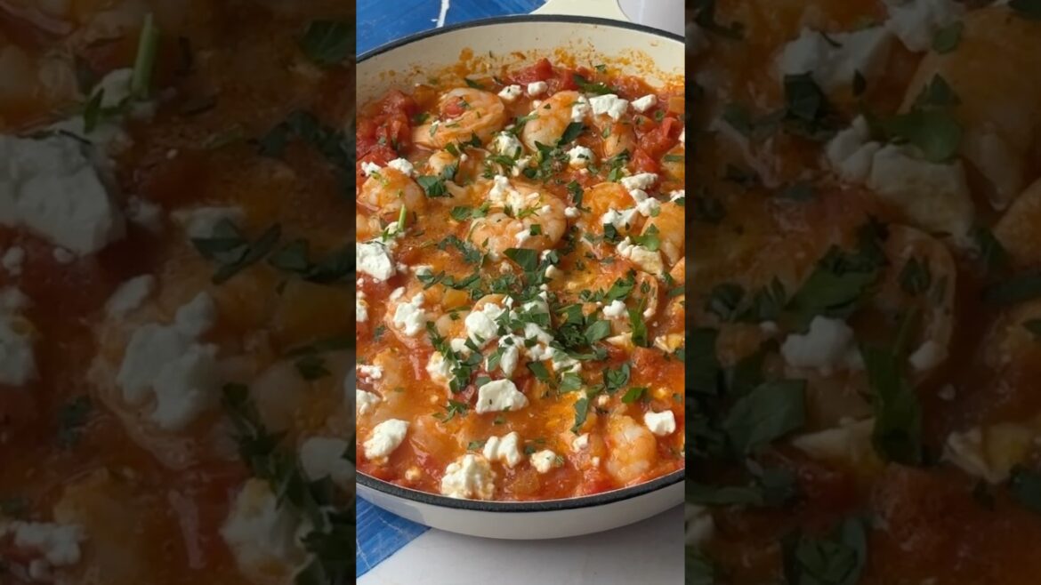 Greek Shrimp in Tomato and Feta Greek Shrimp in Tomato and Feta
