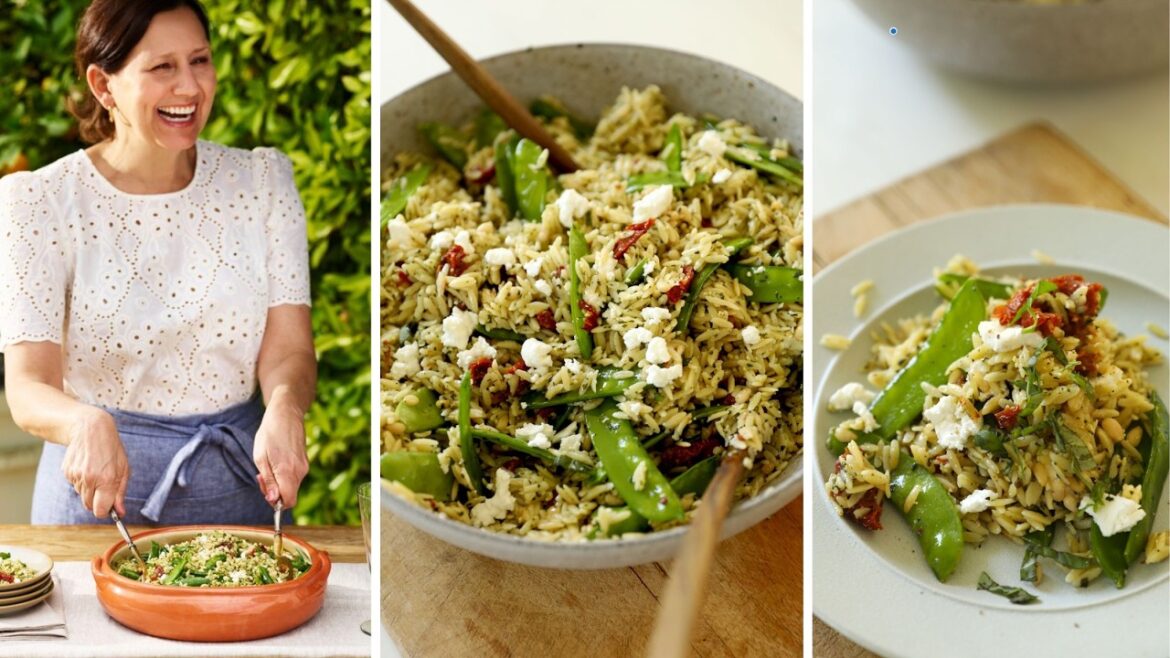 Orzo Pesto Salad (A GREAT 4th of July Side Dish!) Orzo Pesto Salad (A GREAT 4th of July Side Dish!)