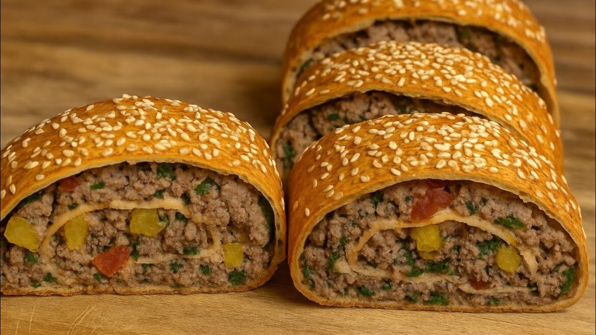 Вкуснейшее Блюдо из Лаваша и Фарша! За 20 минут. Простой Рецепт!