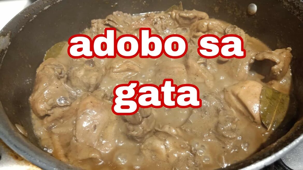 Chicken Adobo sa Gata #chickenrecipe #easyrecipe #food #yummy #leteciaamahan Chicken Adobo sa Gata #chickenrecipe #easyrecipe #food #yummy #leteciaamahan