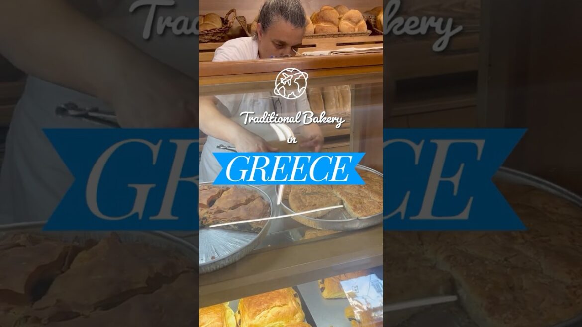 Traditional Greek Bakery #trafoodel