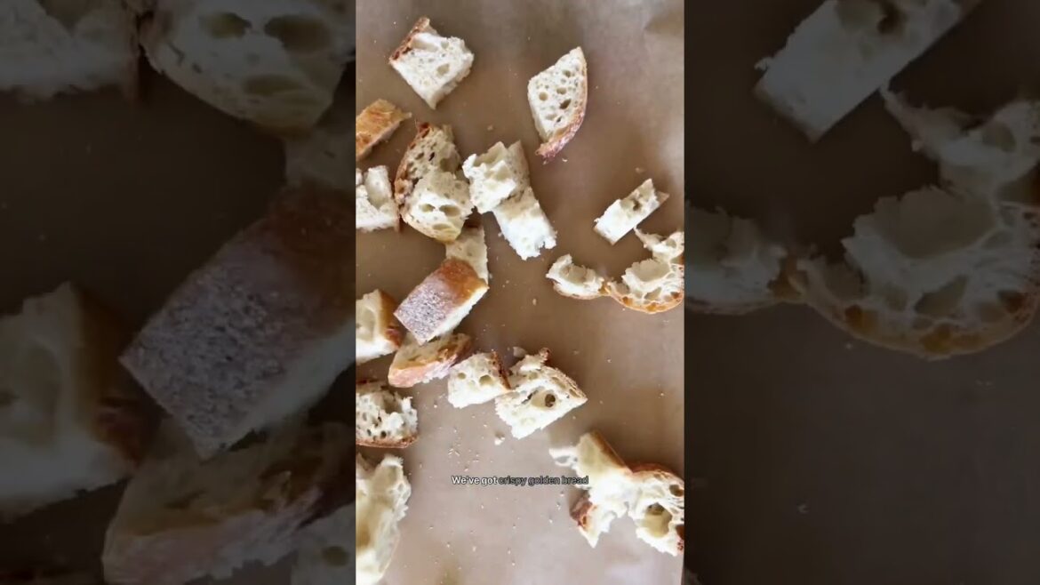 This 20-Minute Summer Panzanella Salad has a secret side benefit on top of being packed with