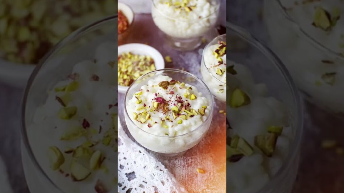 Healthy Egyptian Rice Pudding | رز باللبن