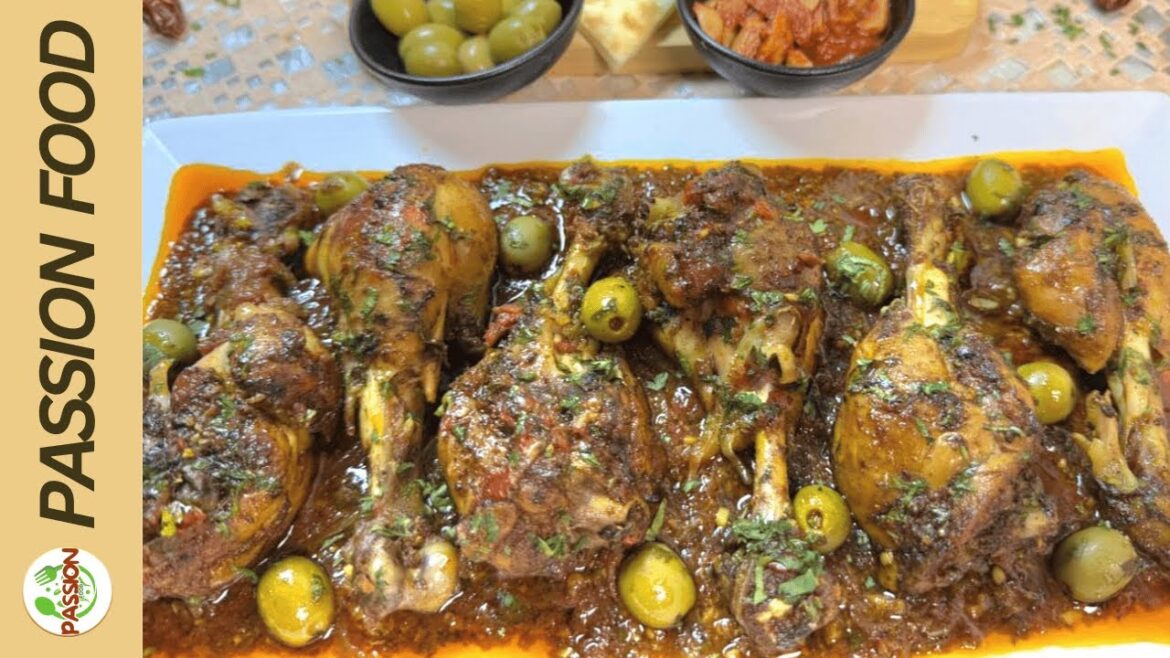 Easy Moroccan Chicken Tagine | Juicy Spiced Chicken with Olives & Lemon