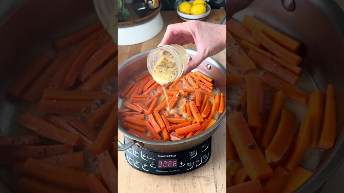 Glazed Honey Mustard Carrots Recipe