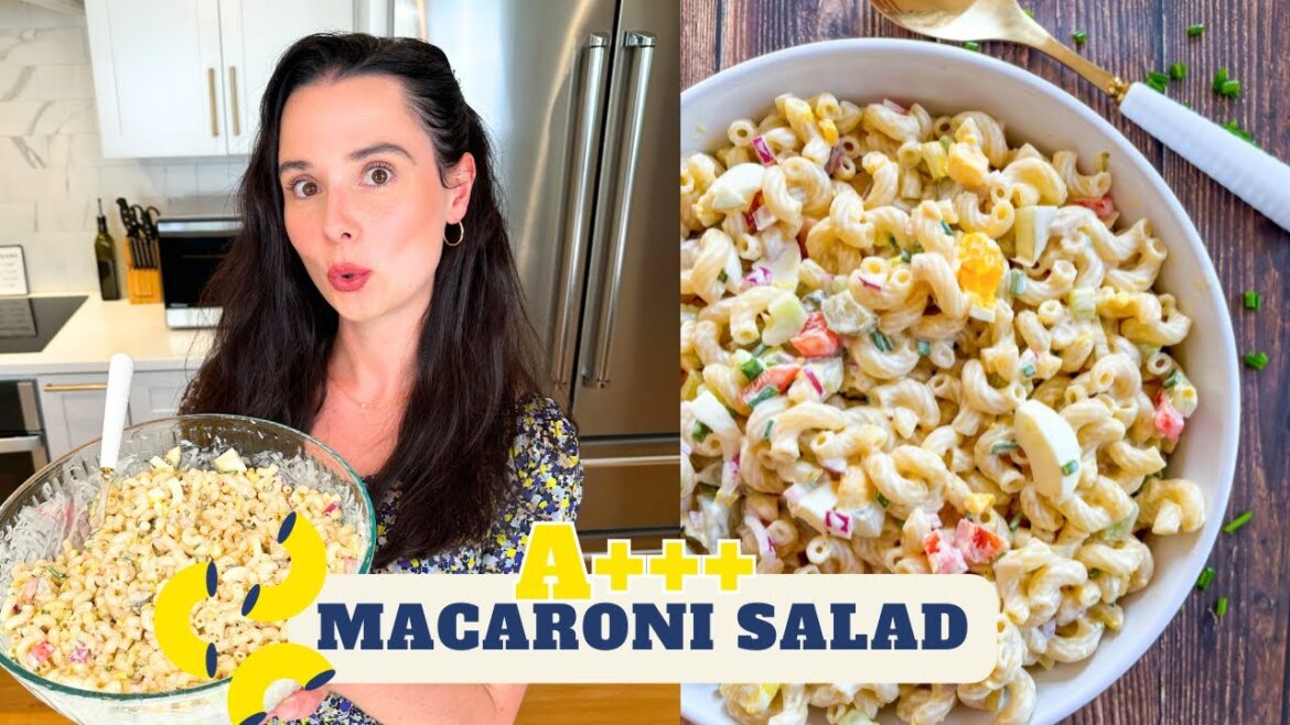 BEST Easy Macaroni Salad Recipe