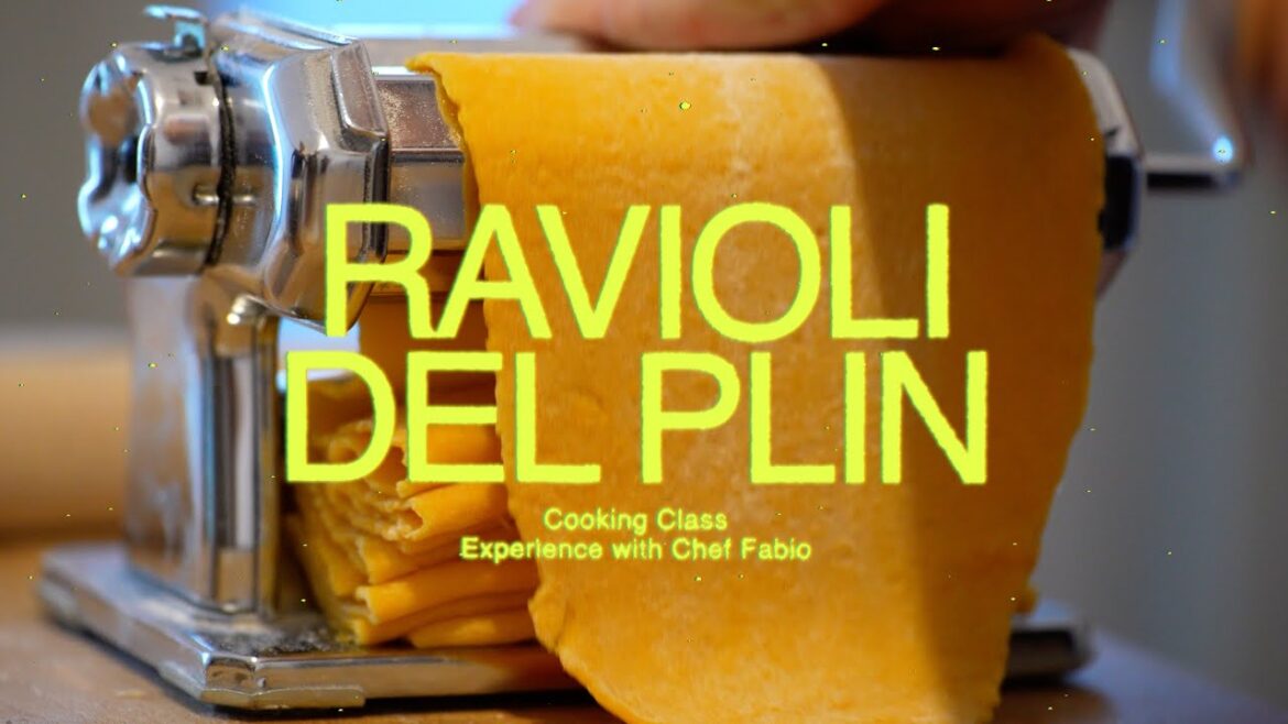 How to Make Authentic Ravioli del Plin: Traditional Italian Cooking Class and recipe