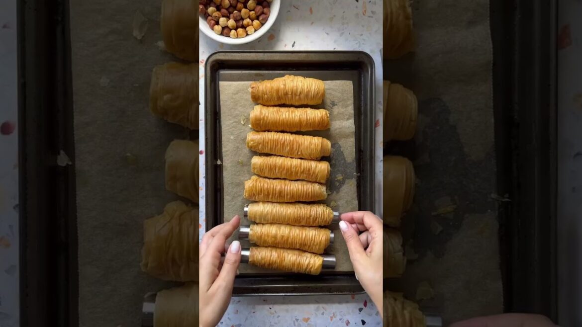 Fındıklı Muhallebi Fillo Puroları #shorts #delicious #food #shortvideo