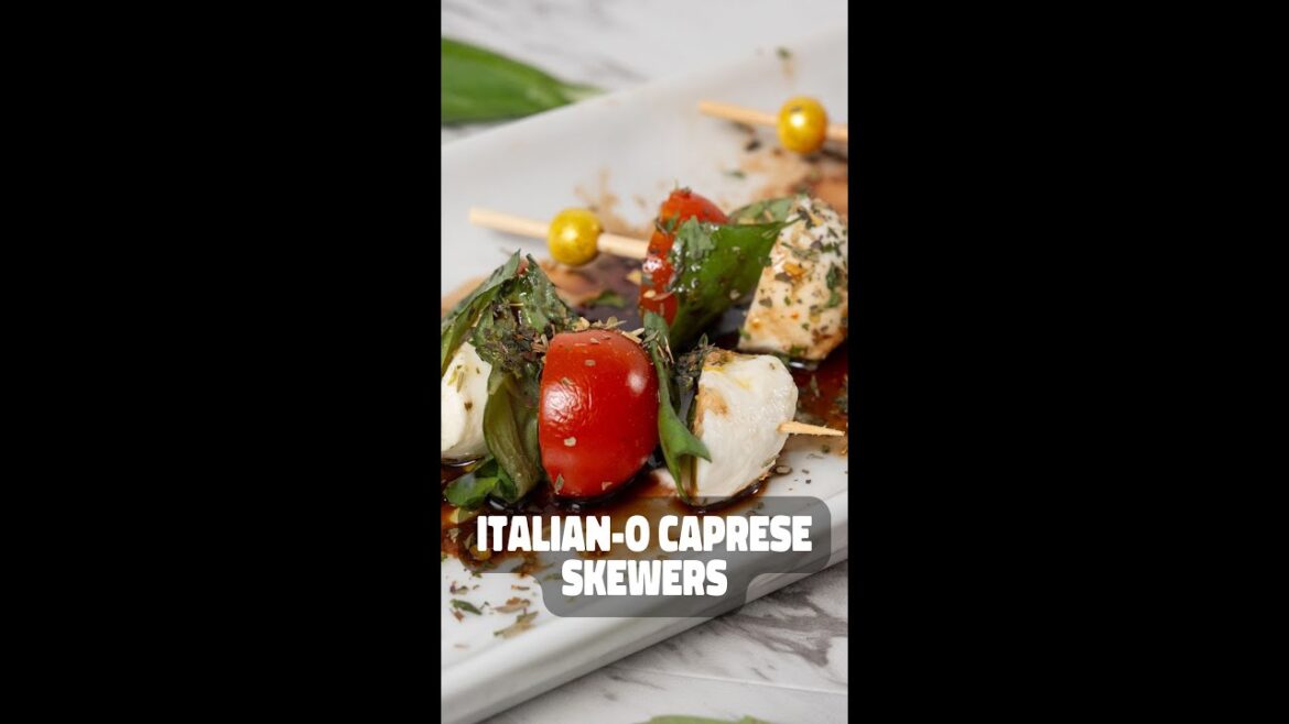 Refreshing, Easy, and Dantastic Italian-O Skewers! Refreshing, Easy, and Dantastic Italian-O Skewers!