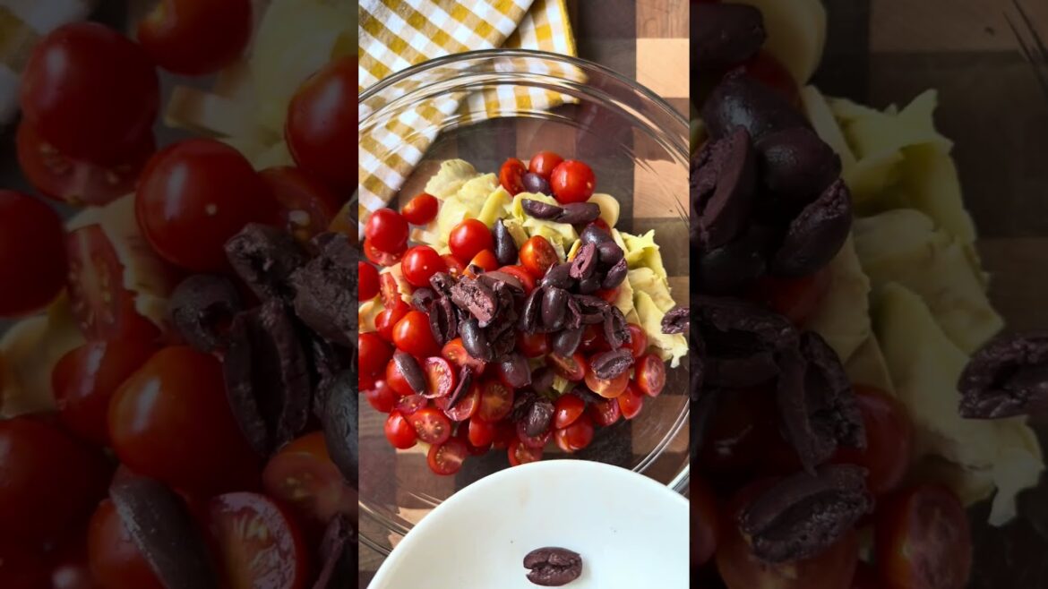 Hearts of Palm & Artichoke Salad #easyrecipe