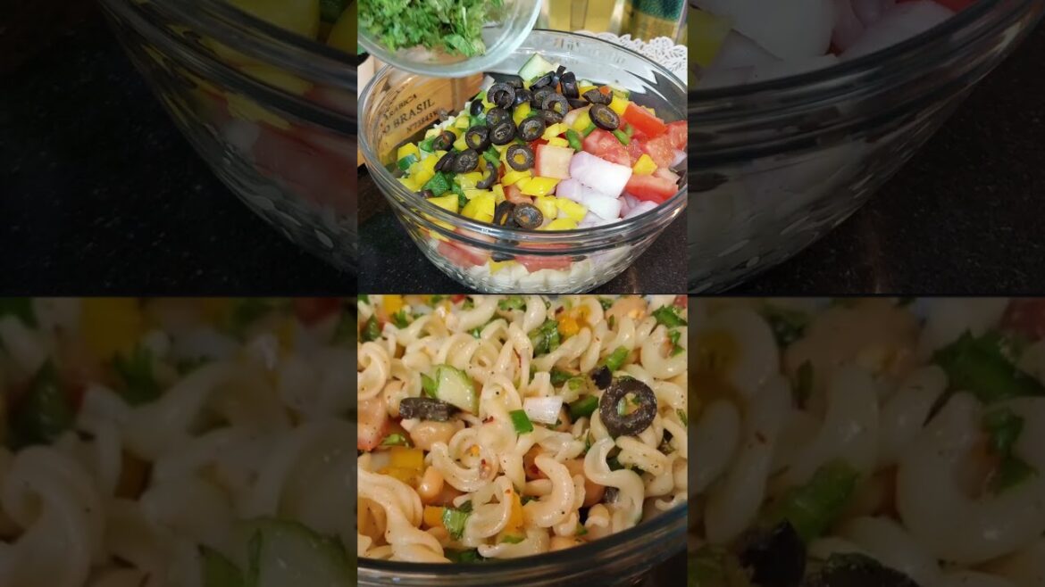 Italian salad recipe #shorts