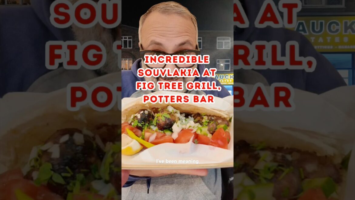 Incredible souvlakia at Fig Tree Grill #cypriotfood #greekfood #souvlaki #kebab #foodreview
