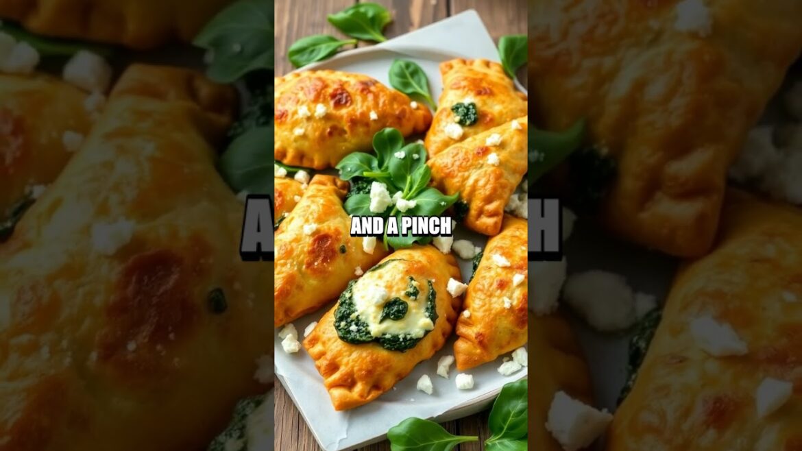 Delicious Feta and Spinach Puff Pastry Bites Delicious Feta and Spinach Puff Pastry Bites