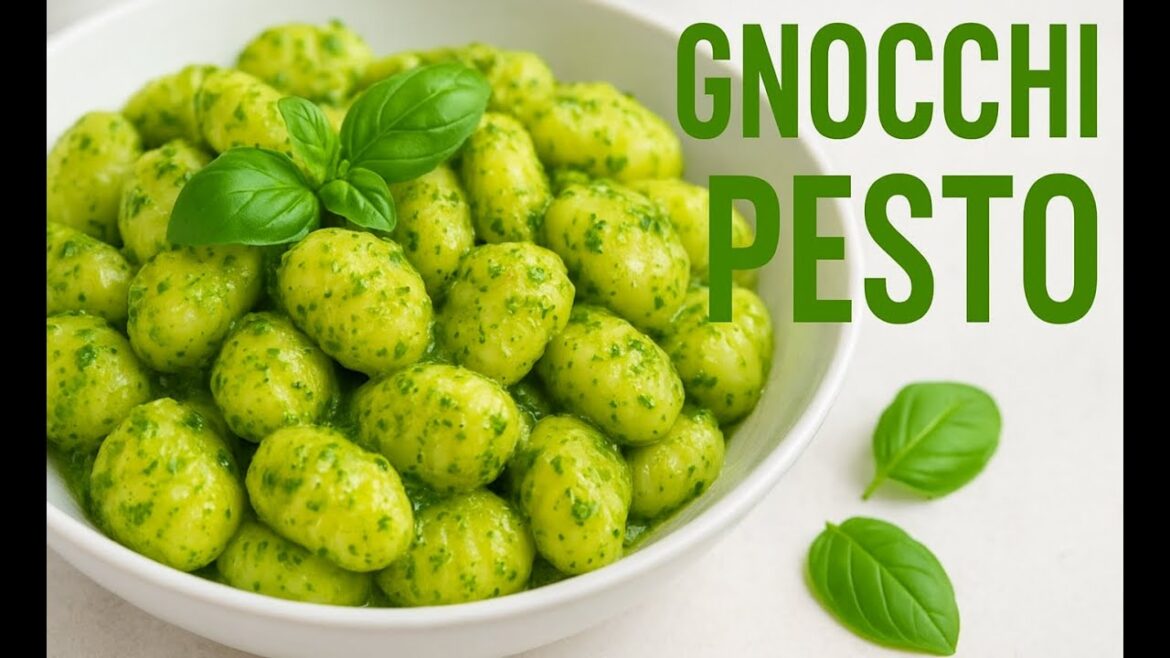 Creamy Gnocchi Pesto Recipe | Quick & Easy Italian Comfort Food | Easy Recipe at home
