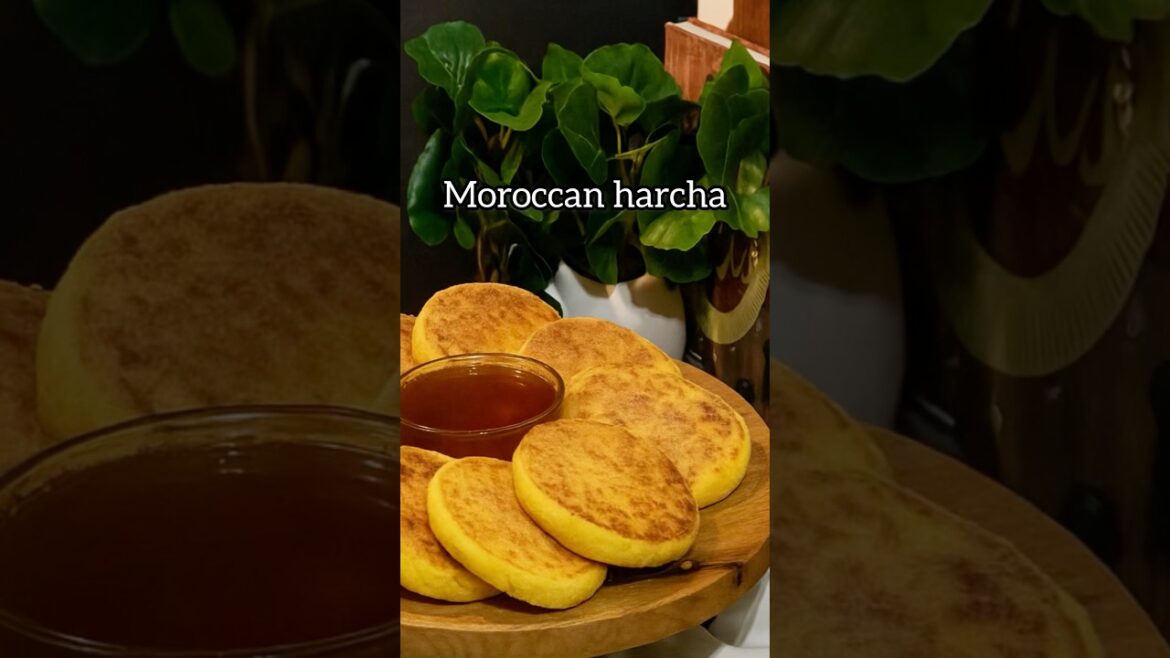 Moroccan Harcha Recipe | Soft, Fluffy & Golden Every Time!”#easyrecipes #food #quickcooking #cooking
