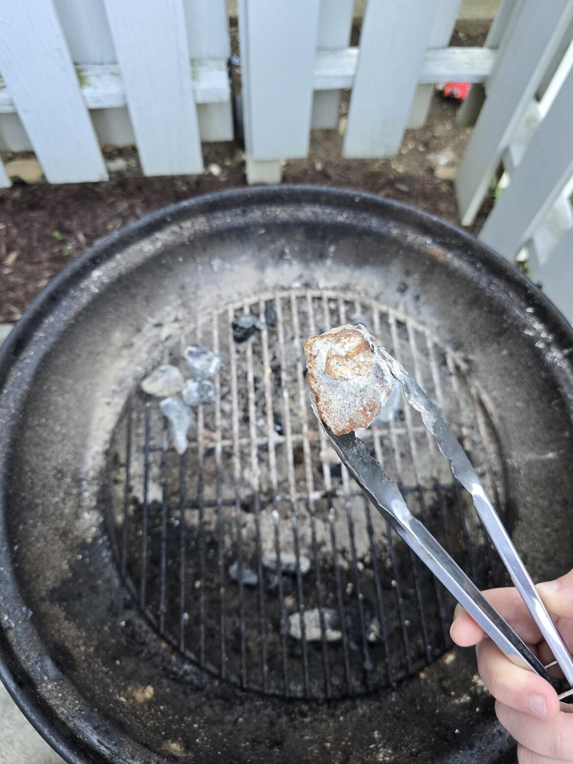 A literal rock in my bag of royal oak