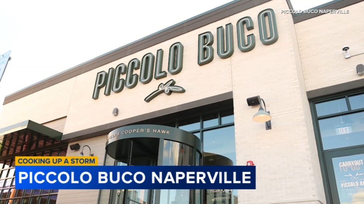 Piccolo Buco, collaboration with Cooper's Hawk, opens 2nd location in Naperville featuring Italian pizzas