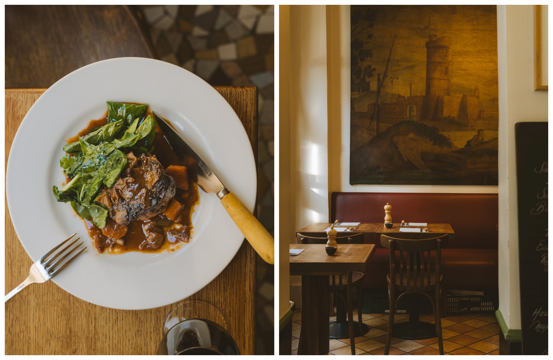 Savor bistro classics at Le Baratin, a favorite of the late food journalist Anthony Bourdain. © Le Baratin/ Joann Pai