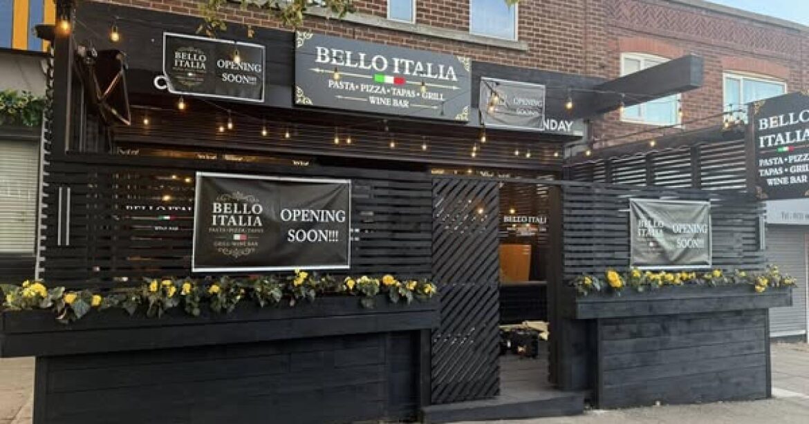 Opening of new Italian restaurant Bello Italia postponed Italian restaurant opening in place of former Wirral bar