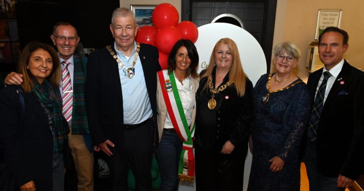 Cecchini's in Ardrossan hosted 'A Taste of Barga' night