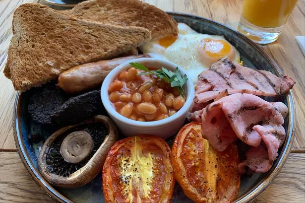 A full English at Bistrot Pierre
