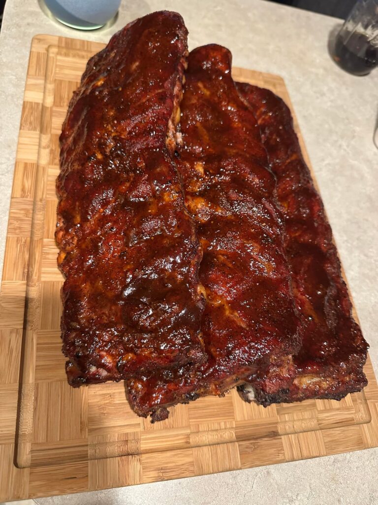 First time trying no wrap ribs.