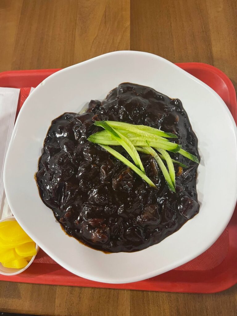 Great Jjajangmyeon from Kyodong Noodles in Long Island City, Queens