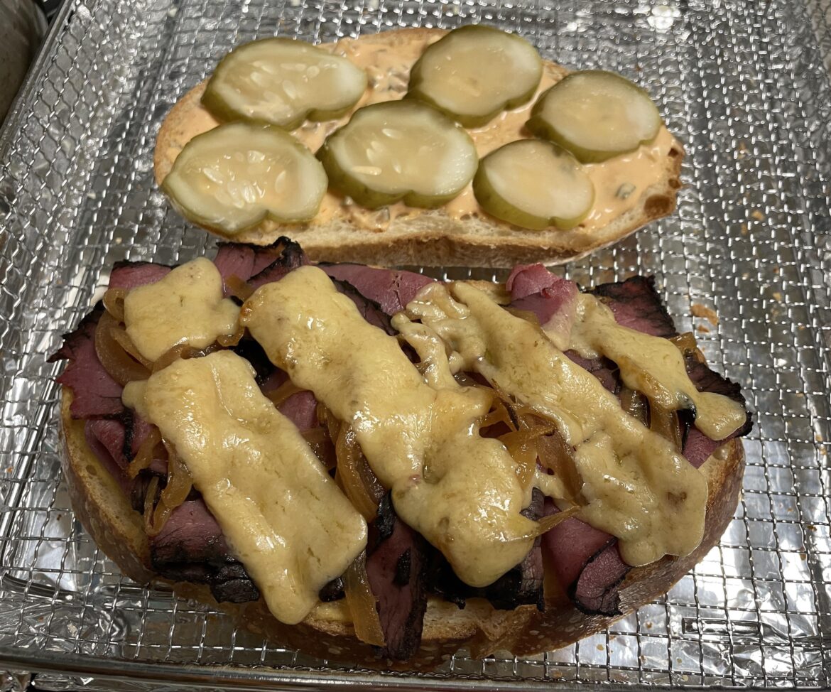 big pastrami for dinner tonight