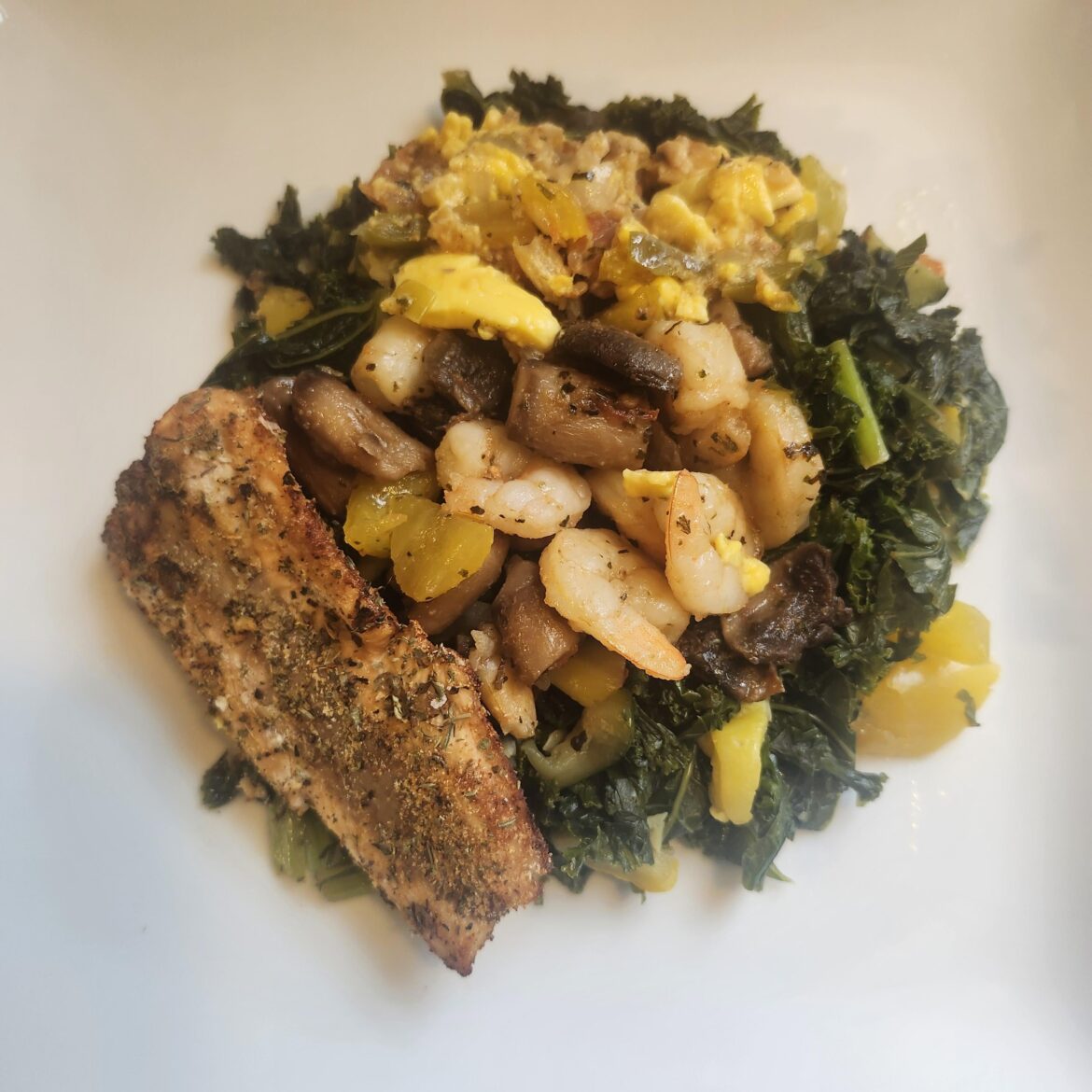 It's hard when you don't eat meat or animal products but fish