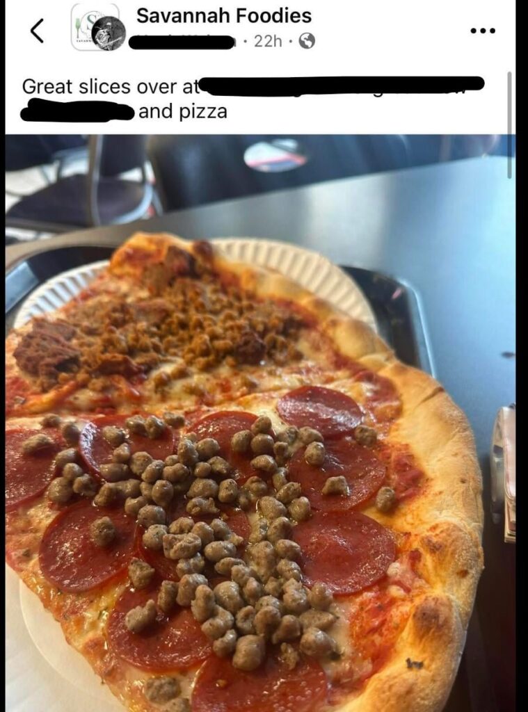Ladies and Gentlemen, I present to you: PIZZA IN THE SOUTH