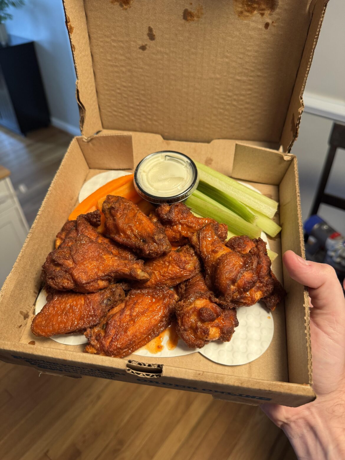 Hot Buffalo from my local spot!