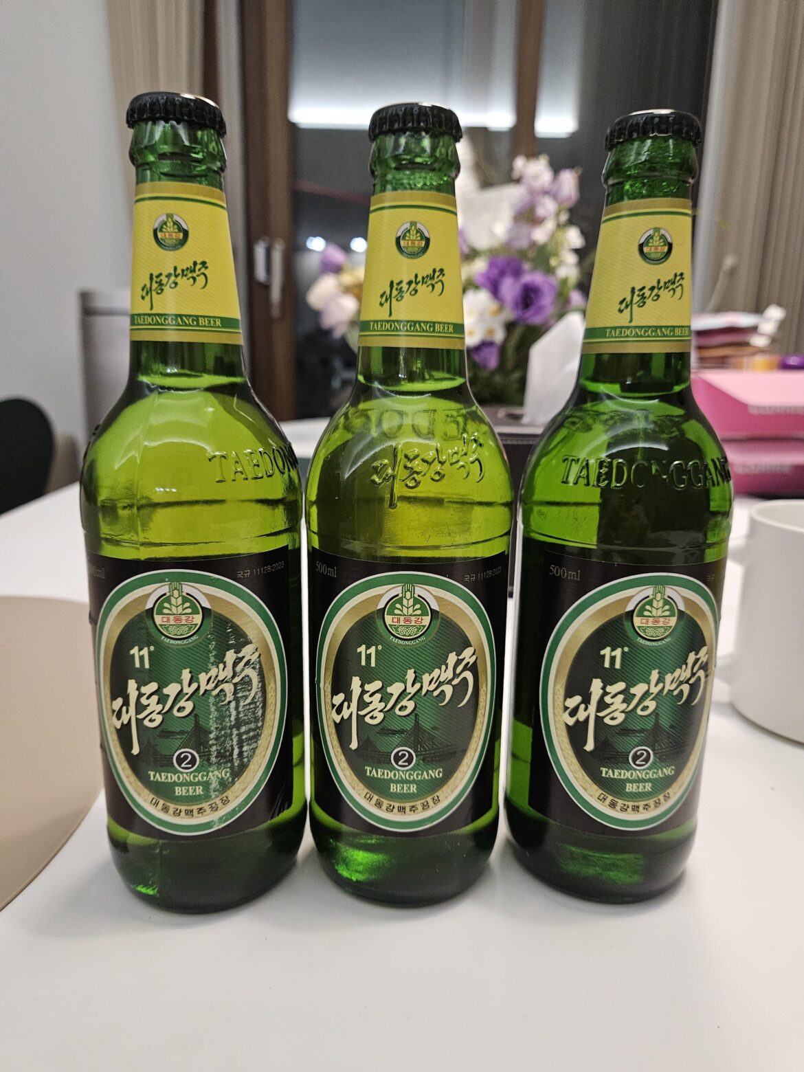 North Korean beer