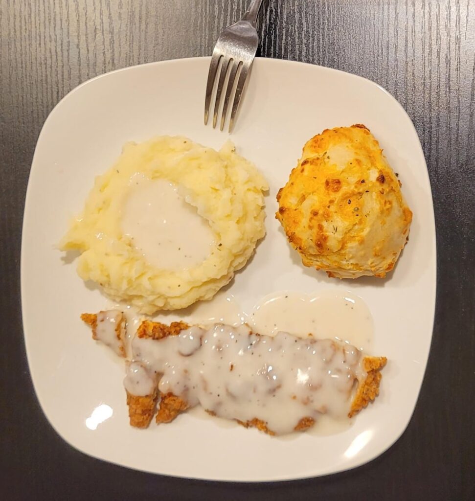 My plates vs my wife's