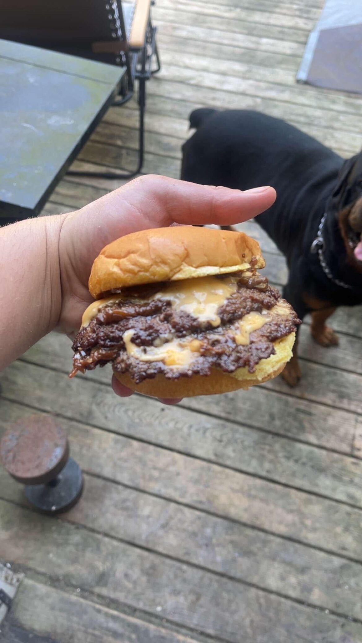 To regain the title of a good smash burger!