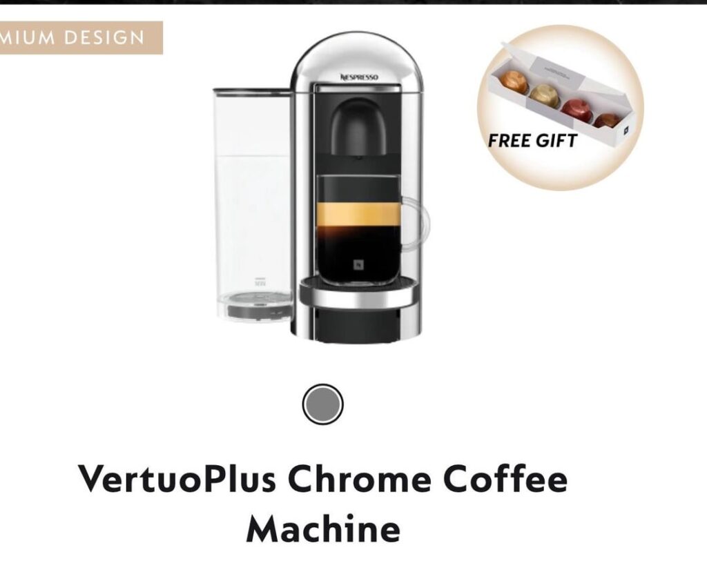 New Chrome VertuoPlus? New Chrome VertuoPlus?