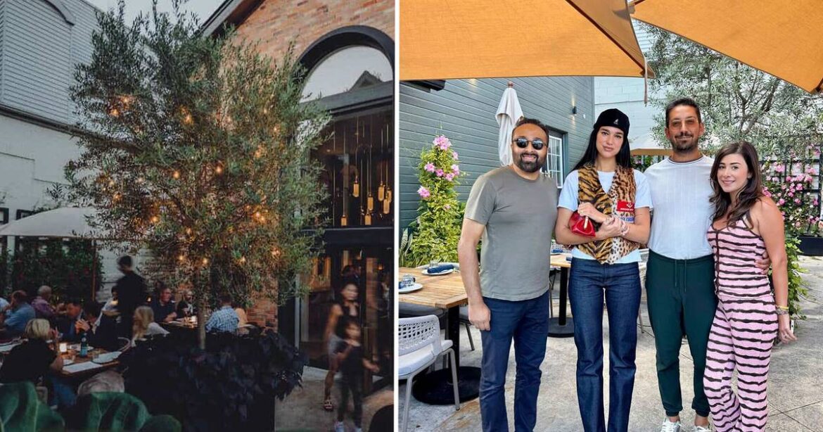 Dua Lipa casually pops in to dine at Ontario restaurant and staff were shocked