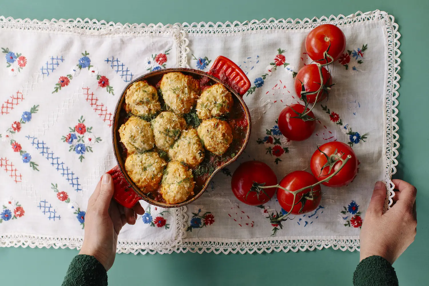 Food from Fog Eater Cafe in Mendocino, California