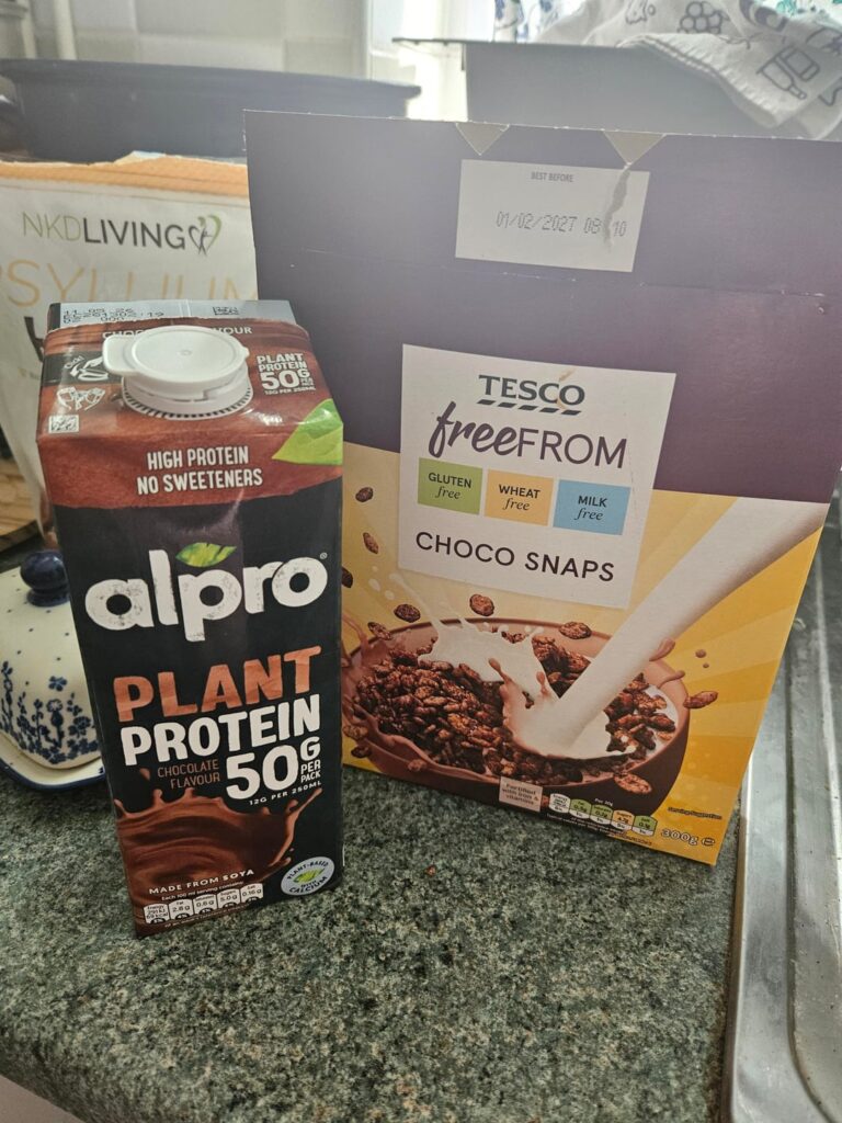 I'm having cereal for lunch, screw the rules