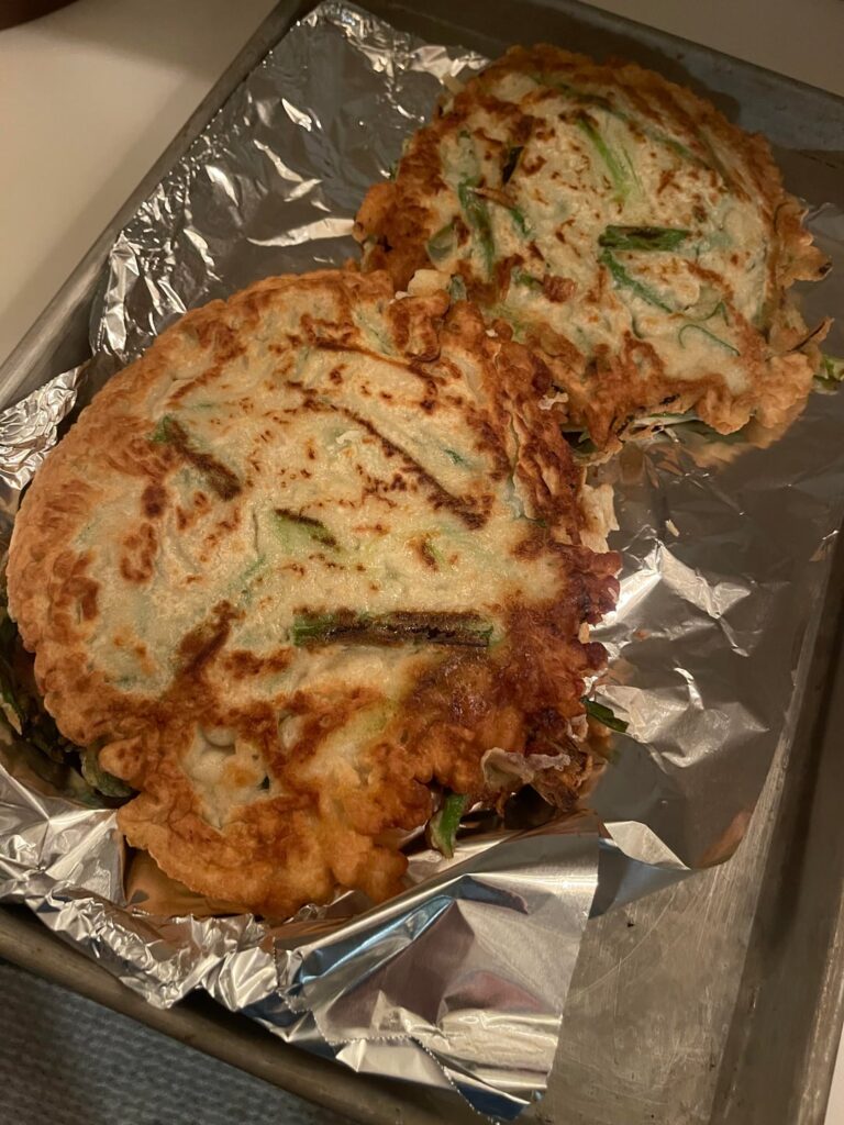 What’s the secret to amazing pajeon?