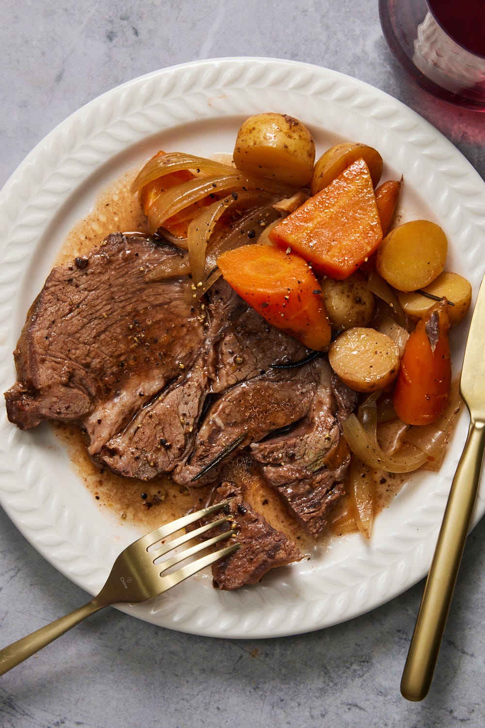 slow cooker pot roast