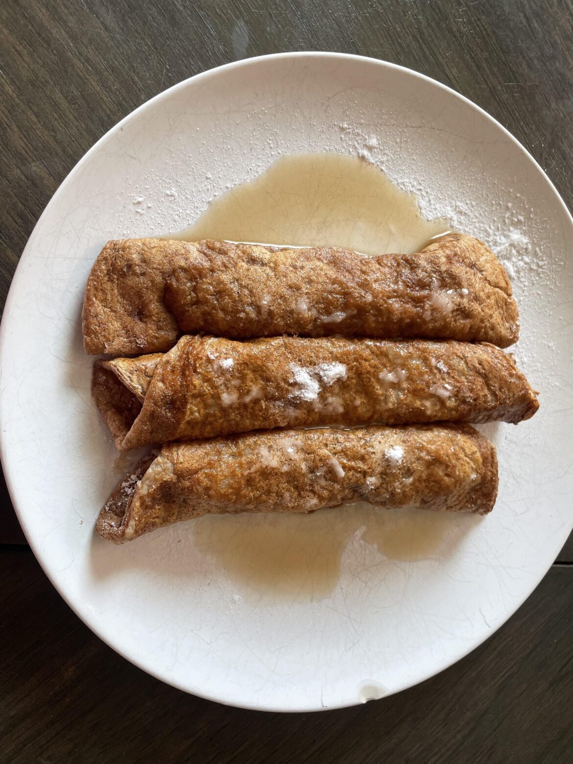 Cinnamon Sugar Crepes <200 cals, 38g protein