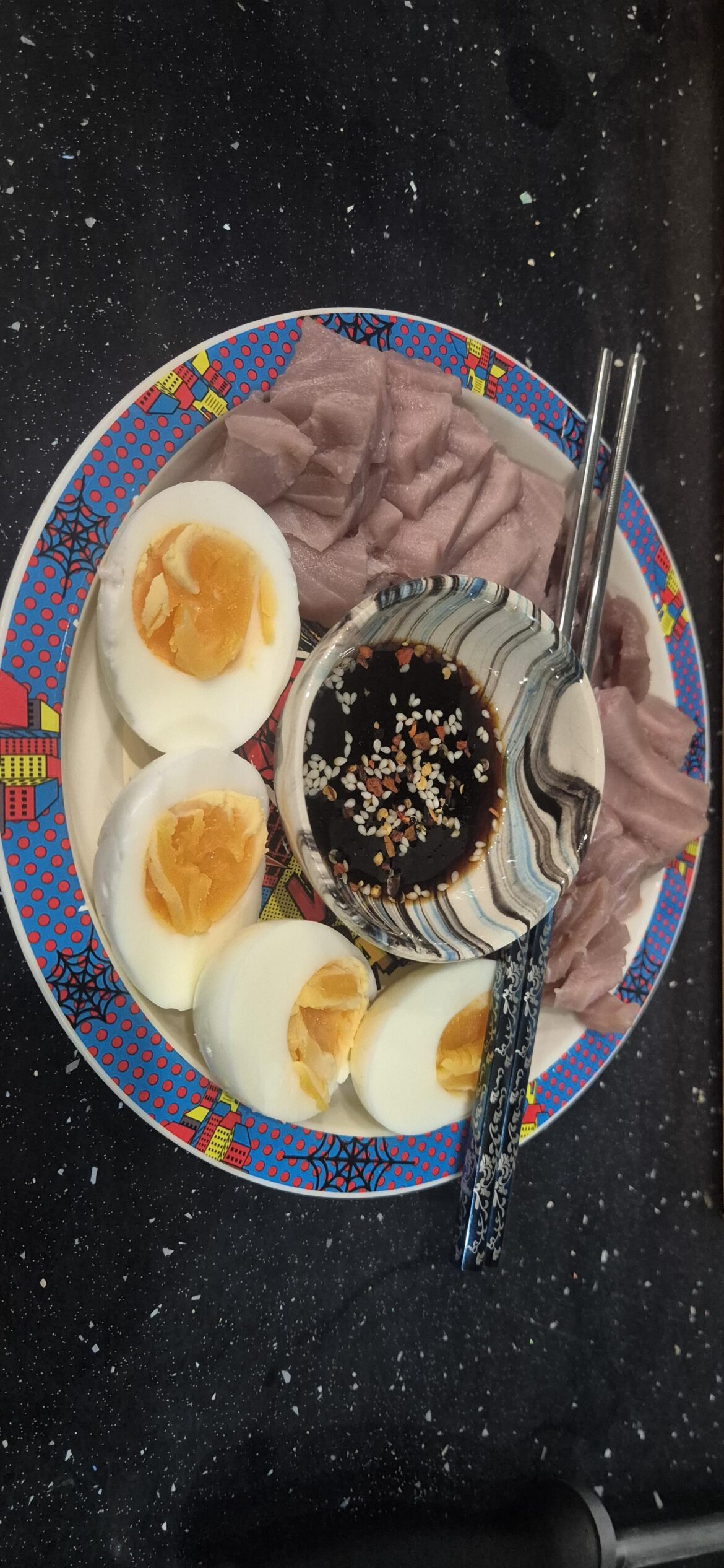 Drunk me's attempt at Tuna sashimi