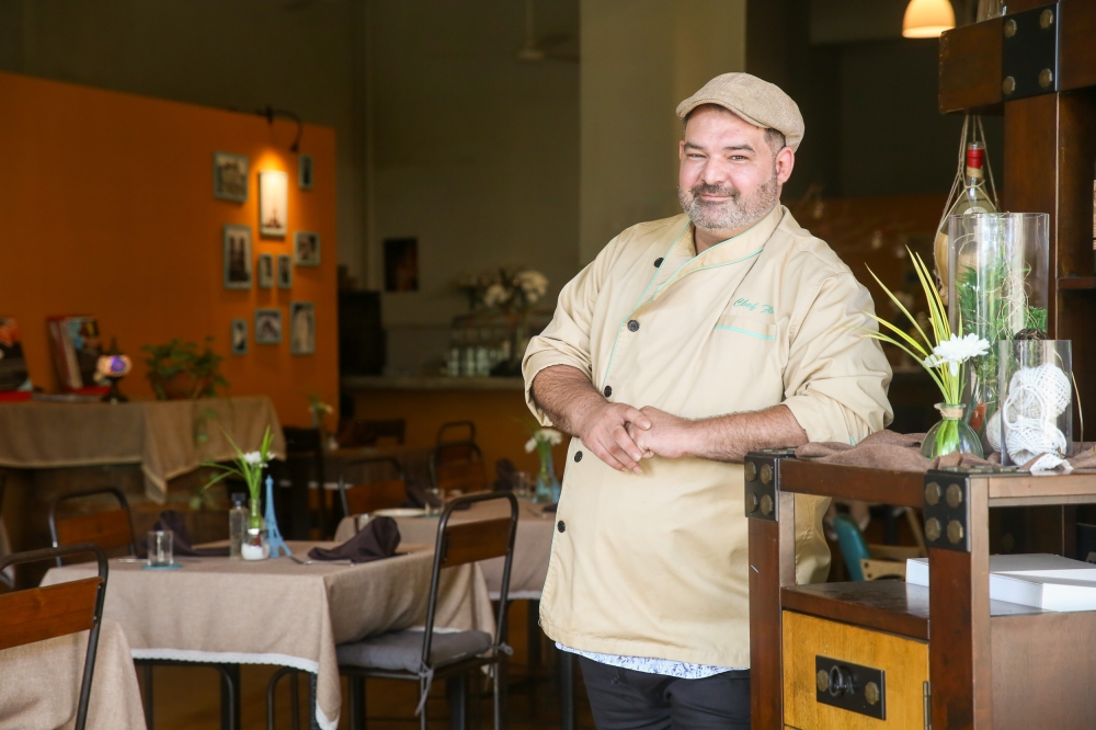 French chef Florian Nigen welcomes you to Chez Gaston by rendez-vous where he shares his French heritage with classic dishes. — Picture by Choo Choy May