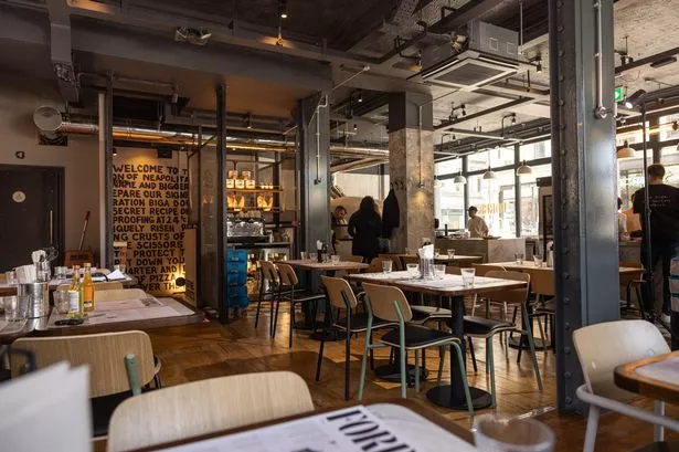 Forbici is on Cross Street in the city centre